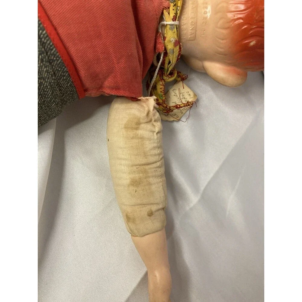 Vintage EEGEE Howdy Doody Ventriloquist Doll NBC Freckle Face Collectible
